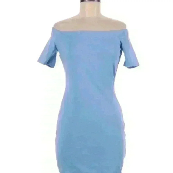 Kookai Size 2 Dusty Blue Dawn Mini Dress (NWT) - Picture 1 of 7